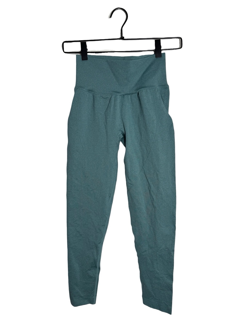 Halara OneForm Seamless Flow High Waisted Butt Lifting Yoga Leggings Teal S 7/8